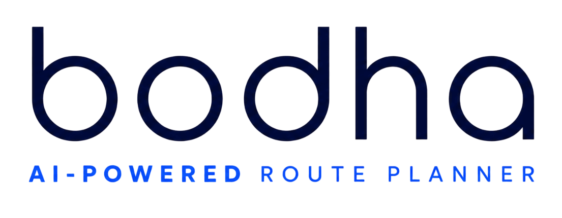 Bodha Route Planner Logo White