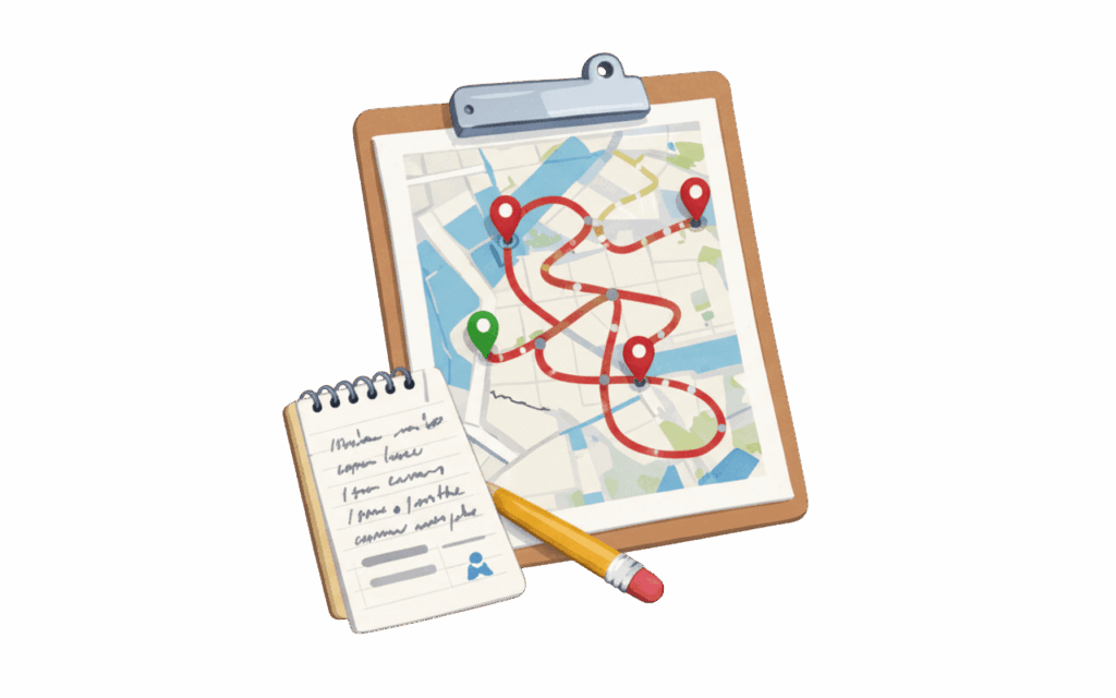 Without Route Planner
