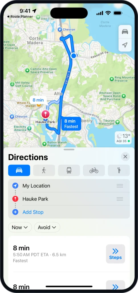 Driver Navigation