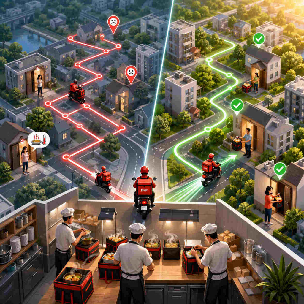 Food Delivery Route Optimization: How to Keep Every Order Hot and On Time