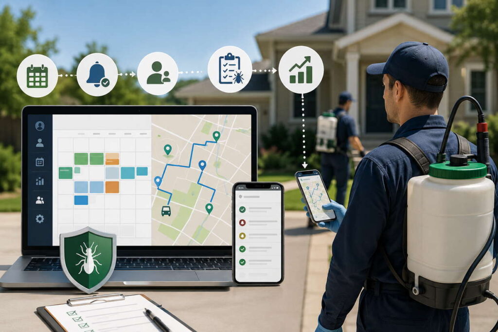 Pest Control Scheduling Software: How to Stop Missing Recurring Treatments