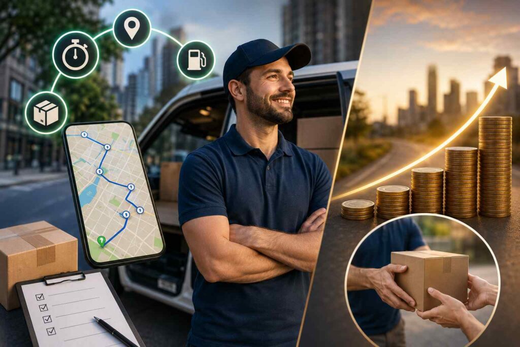 How Much Do Courier Drivers Make || And How to Earn More Per Shift