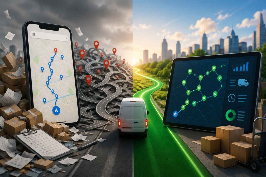 Google Maps vs a Courier Route Planner: Why 10 Stops Isn’t Enough