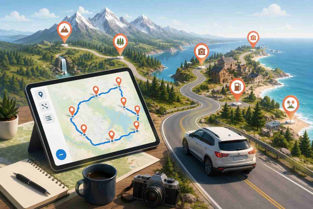 Free Road Trip Planner With Multiple Stops 2026